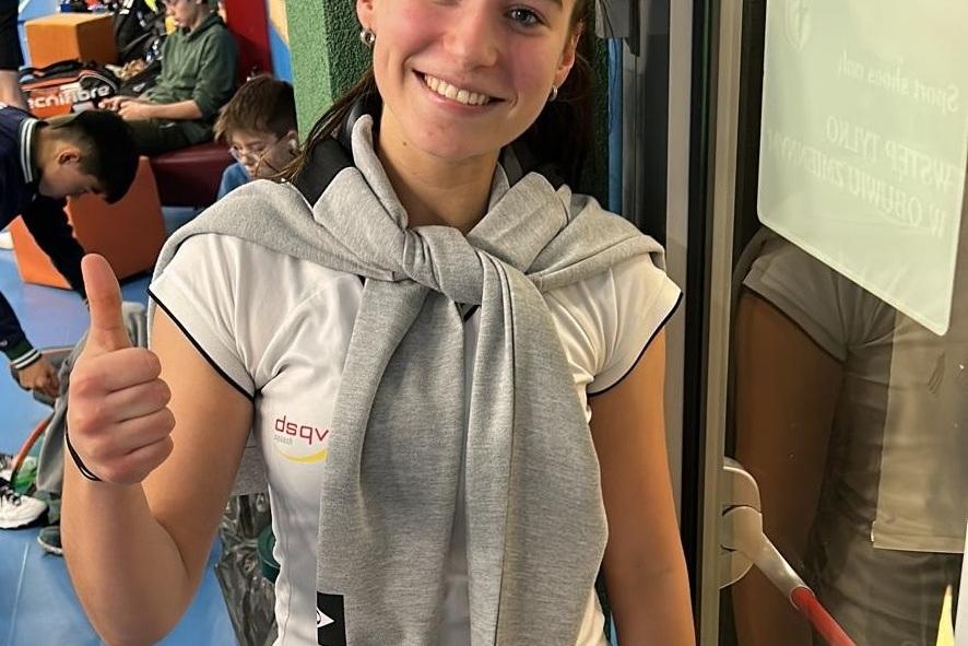 Maya Weishar steht topgesetzt im U19-Finale - Bild: DSQV