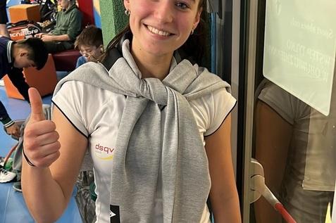 Maya Weishar steht topgesetzt im U19-Finale - Bild: DSQV