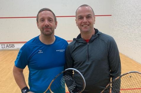 Ralf Kl&ouml;ppels (re) und Thorsten Janz (li) im B-Feld-Finale - Bild: DSQV