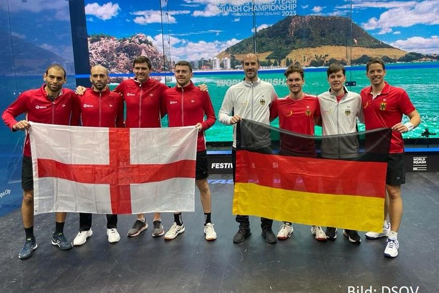 England gewinnt das Viertelfinale gegen Deutschland - Bild: DSQV