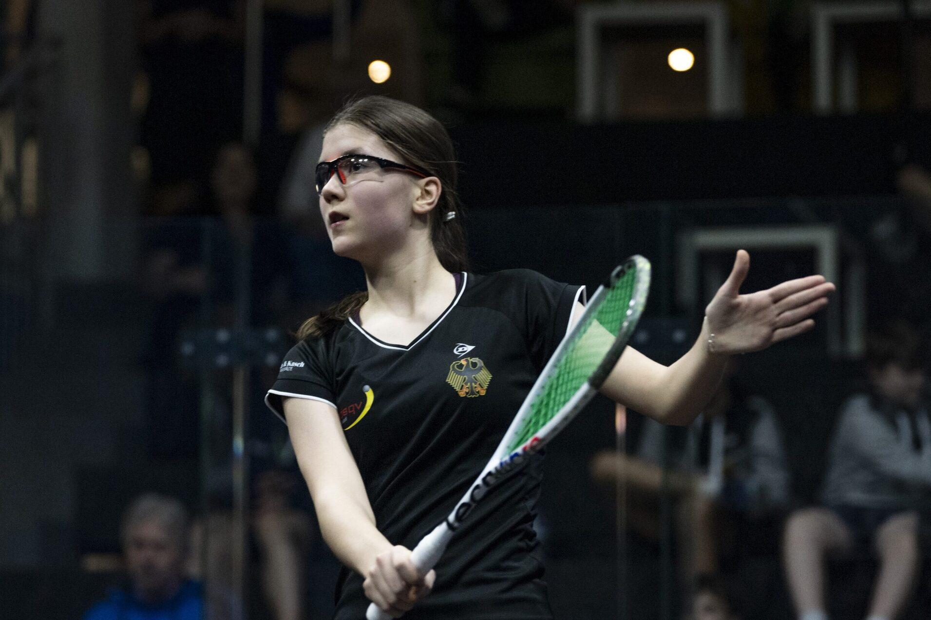 Sabrina Sharona Dinn erreicht das U15-Viertelfinale - Bild: Henning Angerer