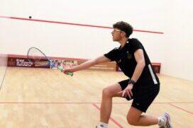 Finn-Lennart Koch, aktuelle deutsche Nr. 1 der U19-Rangliste, in Action - Bild: Lennard Jessen