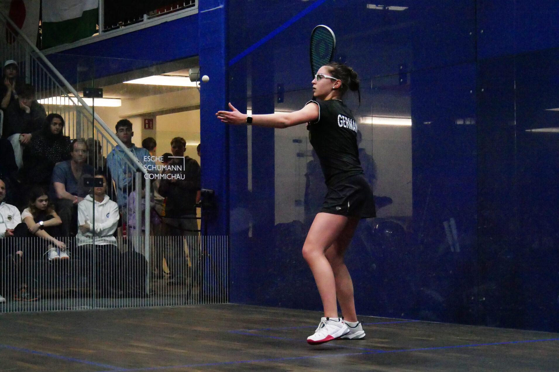 Maya Weishar gewinnt das U19-Finale der German Junior Open - Bild: DSQV - Lennard Jessen