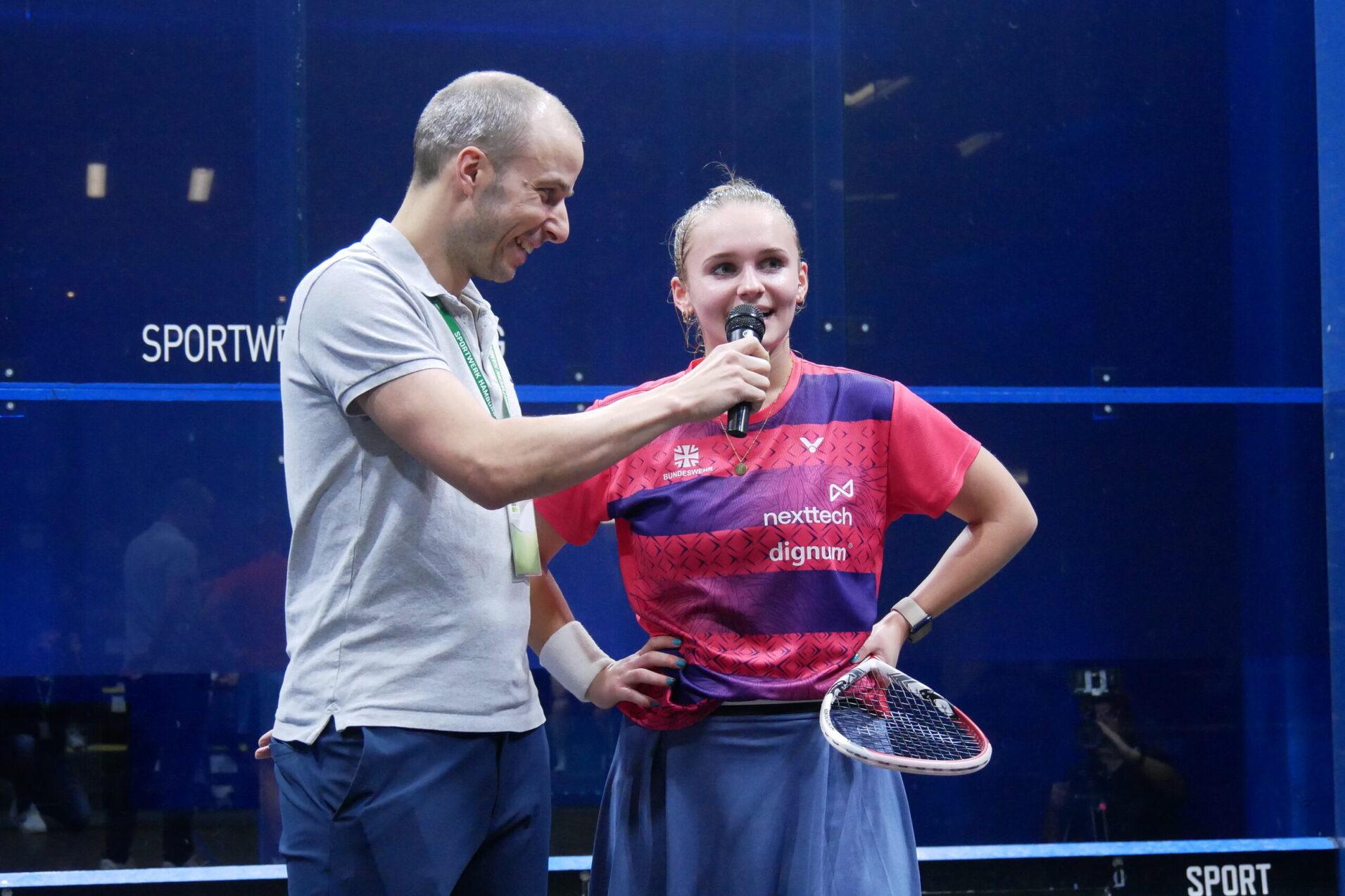Bart Wijnhoven (li) und Katerina Tycova - Bild: Lennard Jessen
