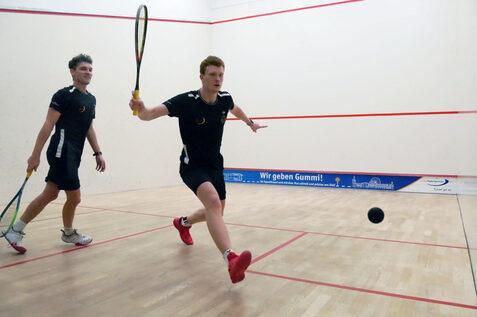 Jan Wipperf&uuml;rth (re) und Valentin Rapp bei einer Einheit im Trainingslager - Bild: DSQV - Lennard Jessen