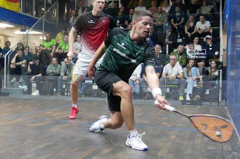 Raphael Kandra (re) und Jan Wipperf&uuml;rth im Halbfinale der DEM - Bild: Lennard Jessen