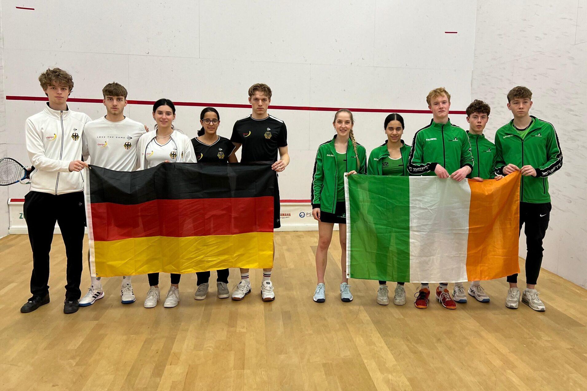 Deutschland unterliegt Irland mit 1:2 - Bild: DSQV