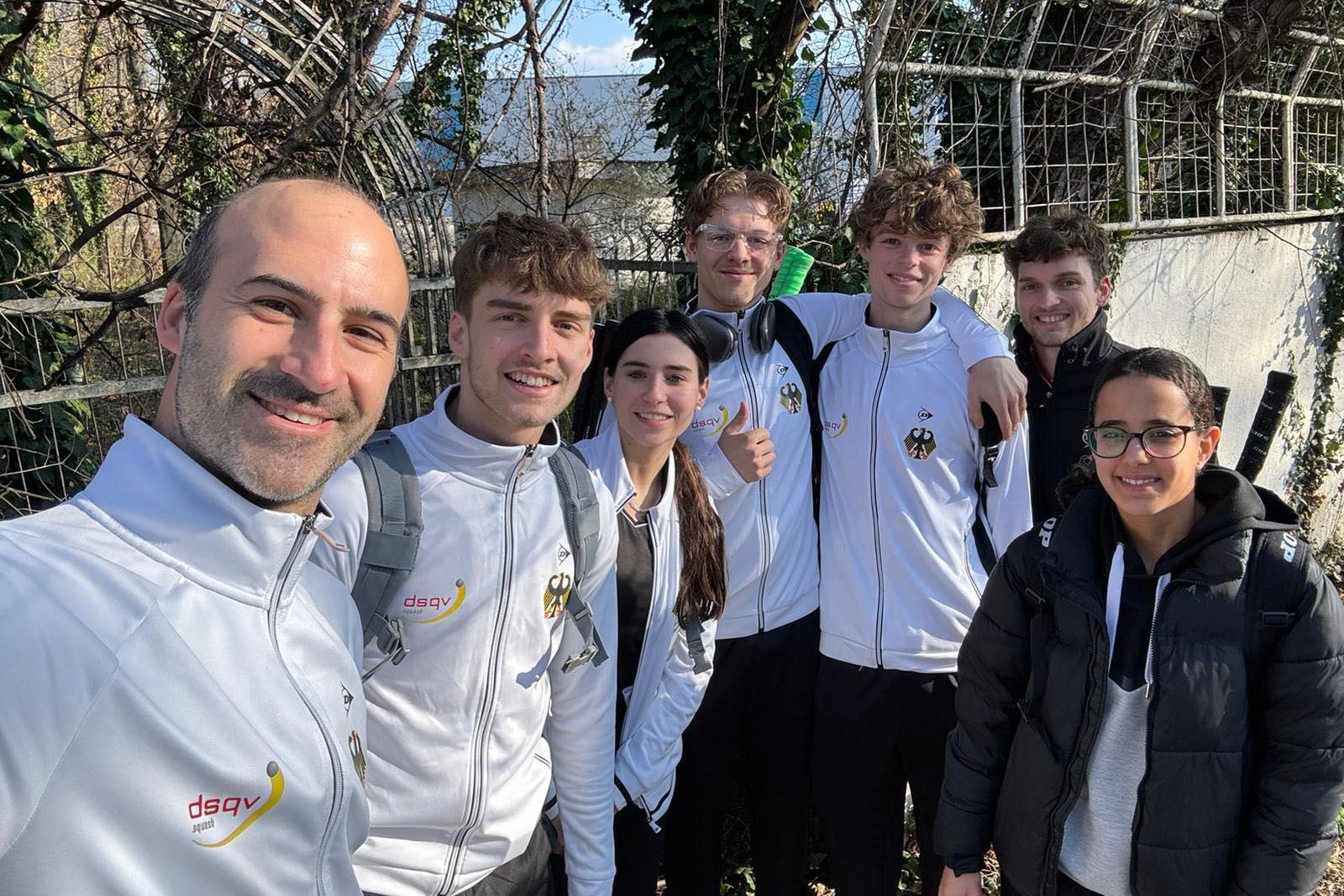 Das deutsche U19-Team ist gut in Bukarest angekommen - Bild: DSQV