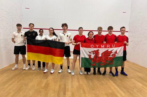 Deutschland besiegt im letzten Platzierungsspiel Wales mit 3:0 und wird am Ende F&uuml;nfter bei dieser Team EM - Bild: DSQV