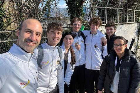 Das deutsche U19-Team ist gut in Bukarest angekommen - Bild: DSQV