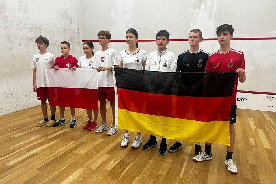 Deutschlands U15 Team gewinnt Bronze durch den 2:1 Sieg &uuml;ber Polen - Bild: DSQV