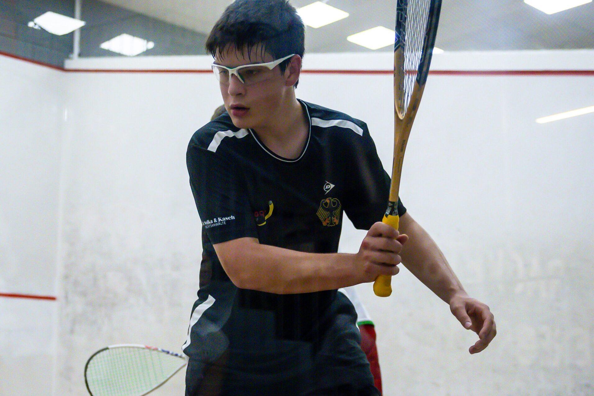 Owen Hecker besiegte die ungarische Nr. 1 - Bild: Echo Sport