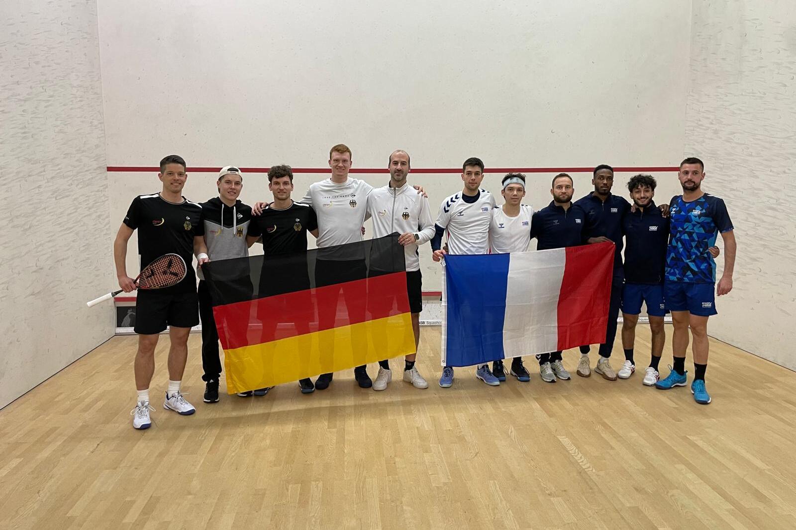 Deutschland unterliegt den favorisierten Franzosen im letzten Gruppenspiel mit 0:4 - Bild: DSQV