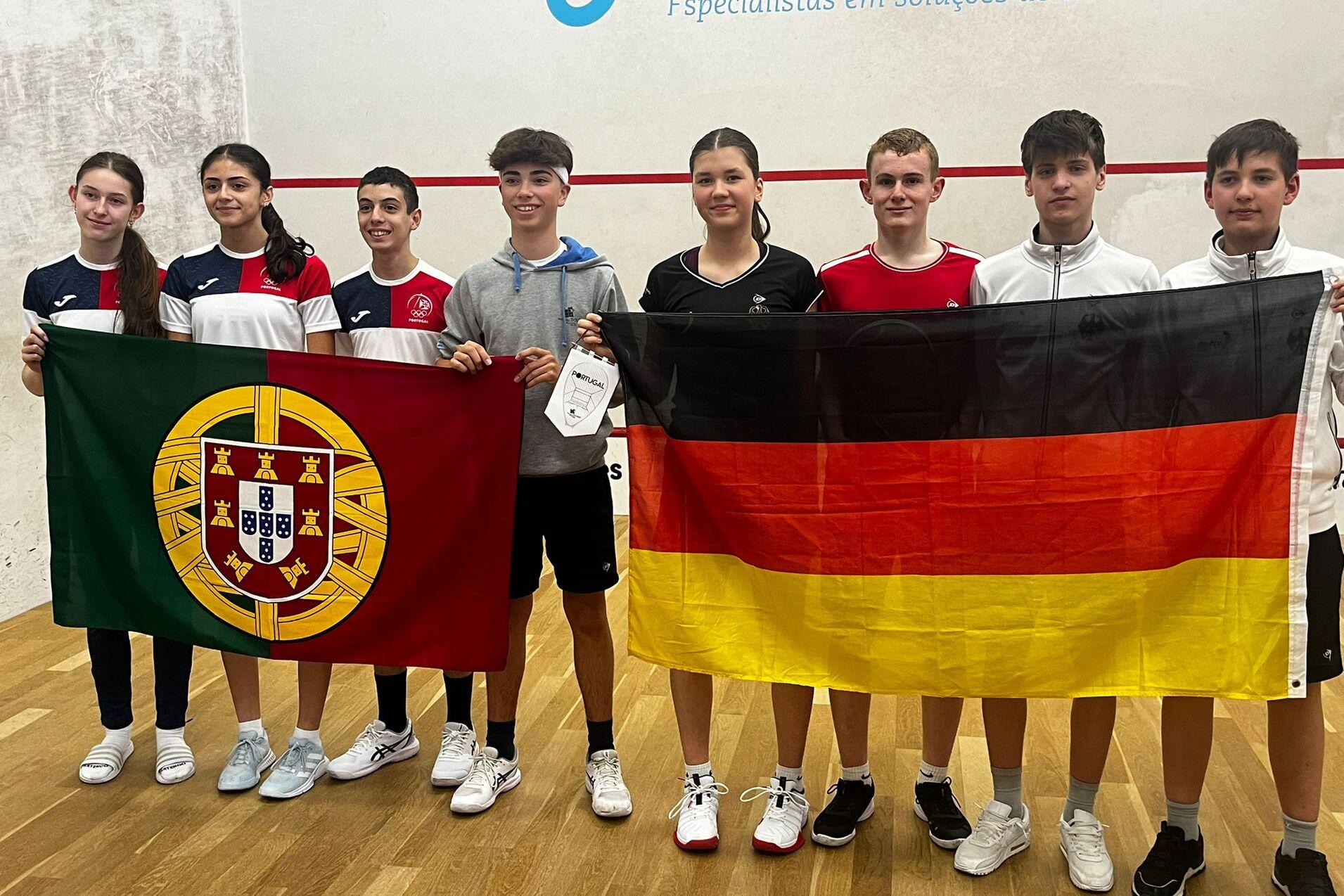 Deutschlands U15-Team besiegt Gastgeber Portugal - Bild: DSQV