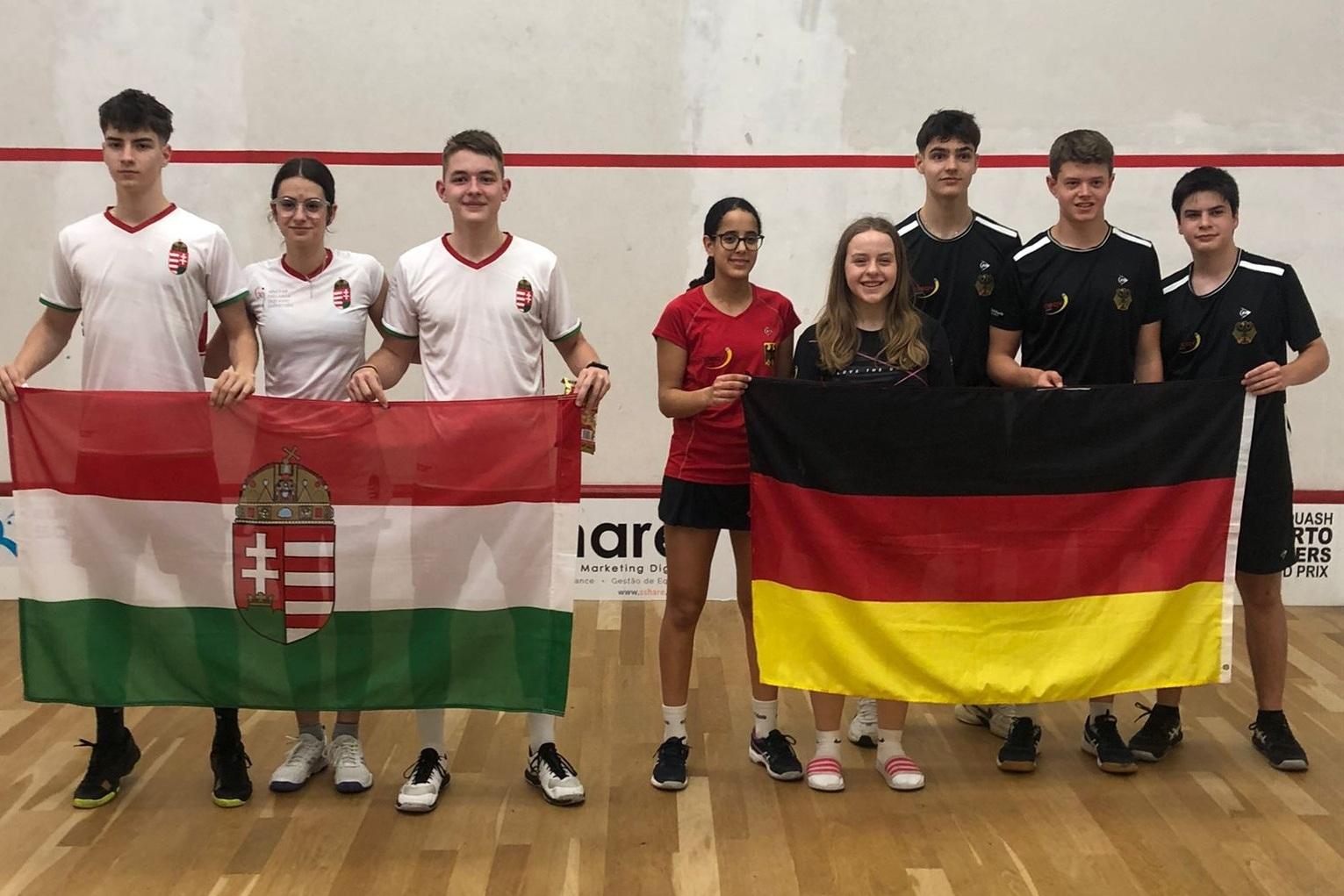 Deutschlands U17 gewinnt gegen Ungarn - Bild: DSQV