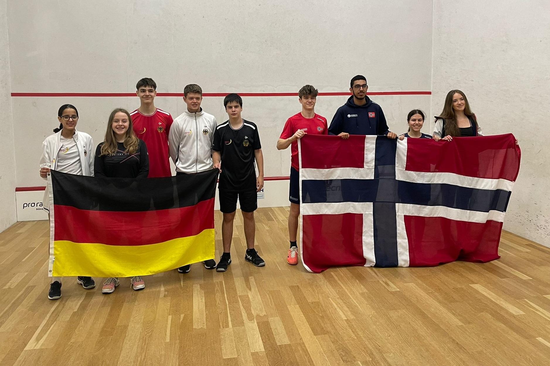 Deutschlands U17-Mannschaft unterliegt Norwegen im Spiel um Platz 11 - Bild: DSQV