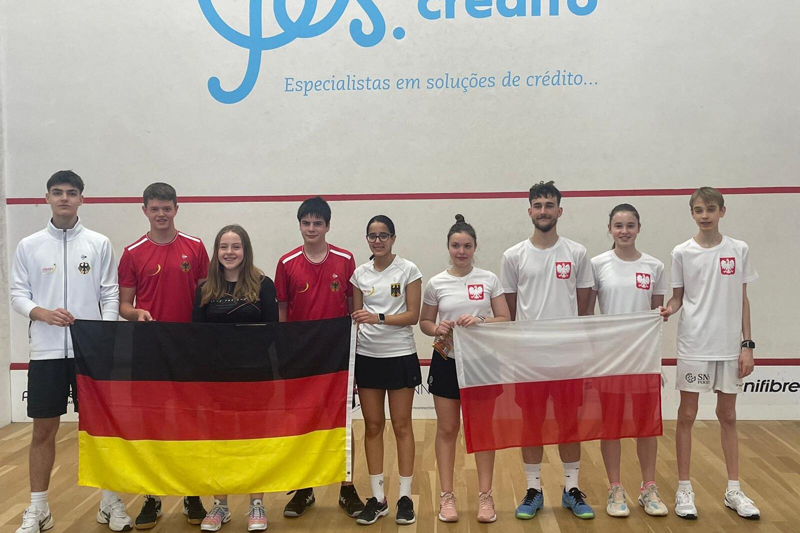 Gegen die favorisierten Polen verliert Deutschland mit 1:2 - Bild: DSQV