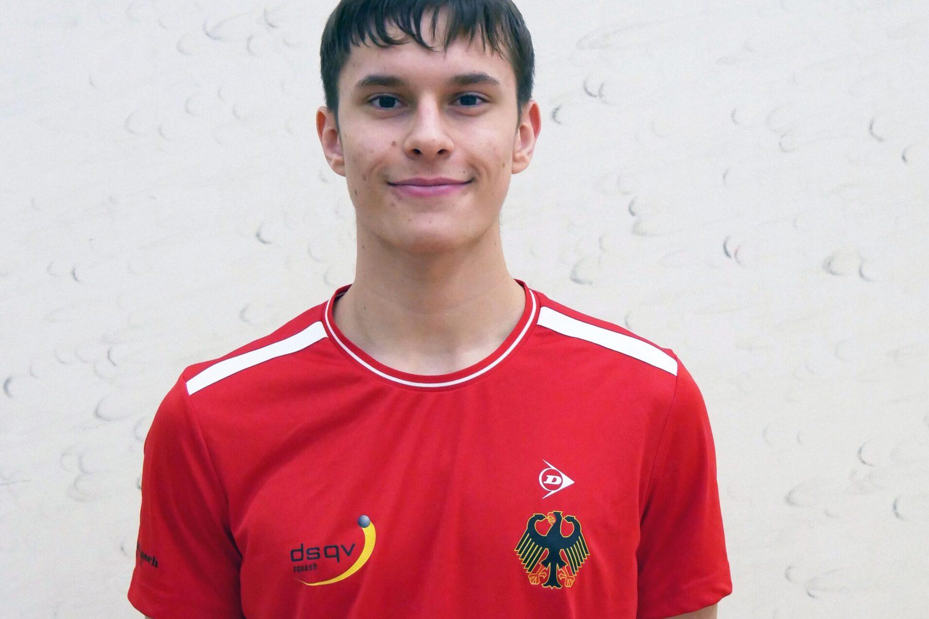 DSQV-Nachwuchskaderathlet Dennis Welte spielte in der Jugend mehrfach für Deutschland und nimmt bald ein Auslandsstudium in den USA auf - Bild (Archiv): DSQV - Lennard Jessen