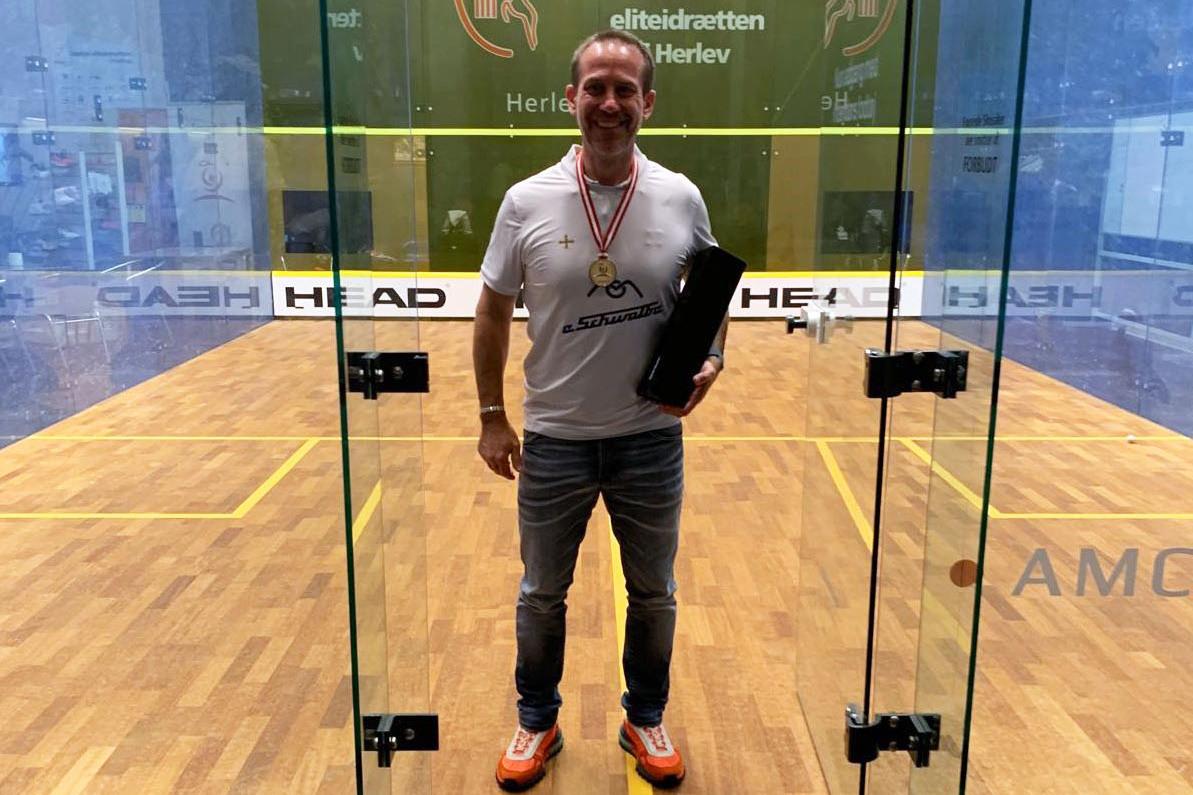 Thomas Gr&uuml;bel gewinnt die Altersklasse M50+ im d&auml;nischen Herlev