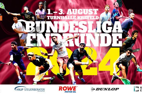 Das Banner der Bundesliga-Endrunde 2024 - Bild: DSL