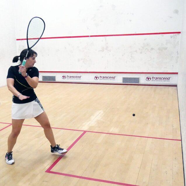 Claudia M&uuml;ller gewann beide Matches und steht in der Runde der letzten acht Spielerinnen - Bild (Archiv): DSQV - Lennard Jessen
