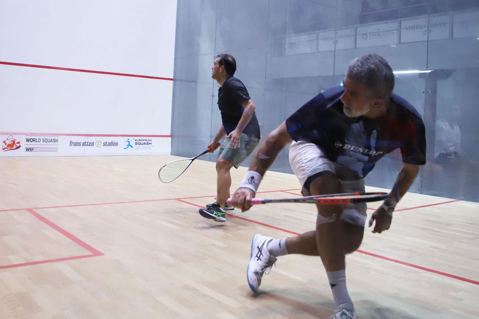 Armin Hameed in seinem Viertelfinalduell - Bild: Felix Paal
