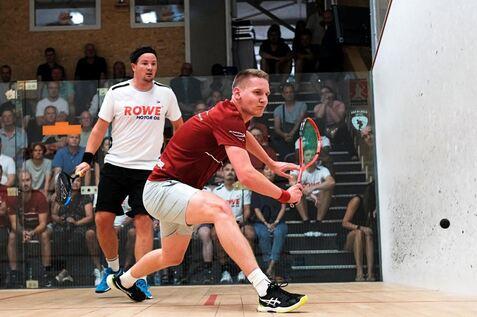 Tobias Weggen (re) gewinnt gegen Jens Schoor - Bild: Steve Cubbins