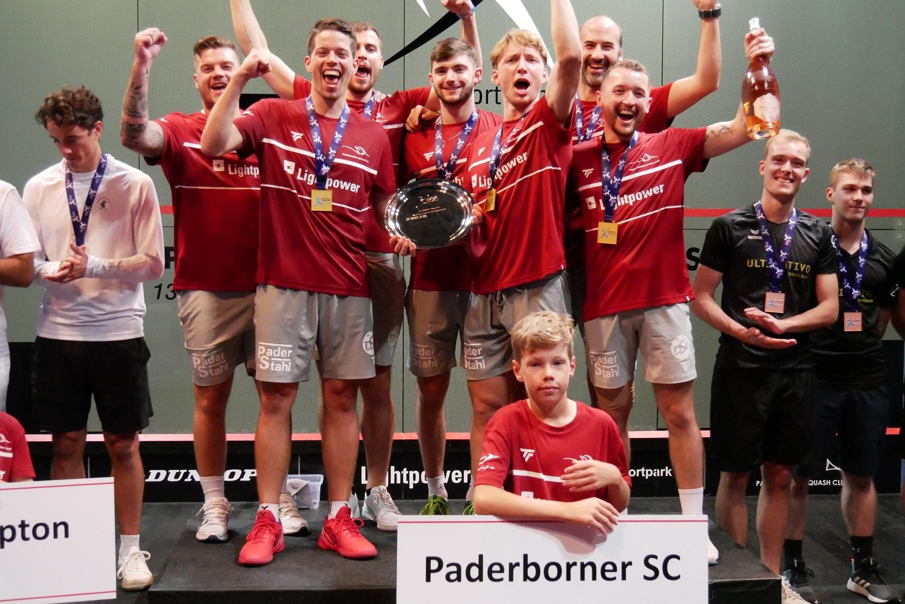 Wird der Paderborner SC wie 2023 auch in London den ECC-Titel 2024 bejubeln? - Bild (Archivfoto des ECC 2023): DSQV - Lennard Jessen