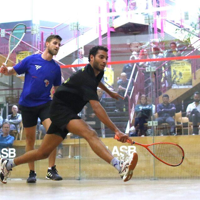 Ziad Ibrahim (re) und Dewald von Niekerk (li) im Herren-Finale - Bild: Christian Lortat