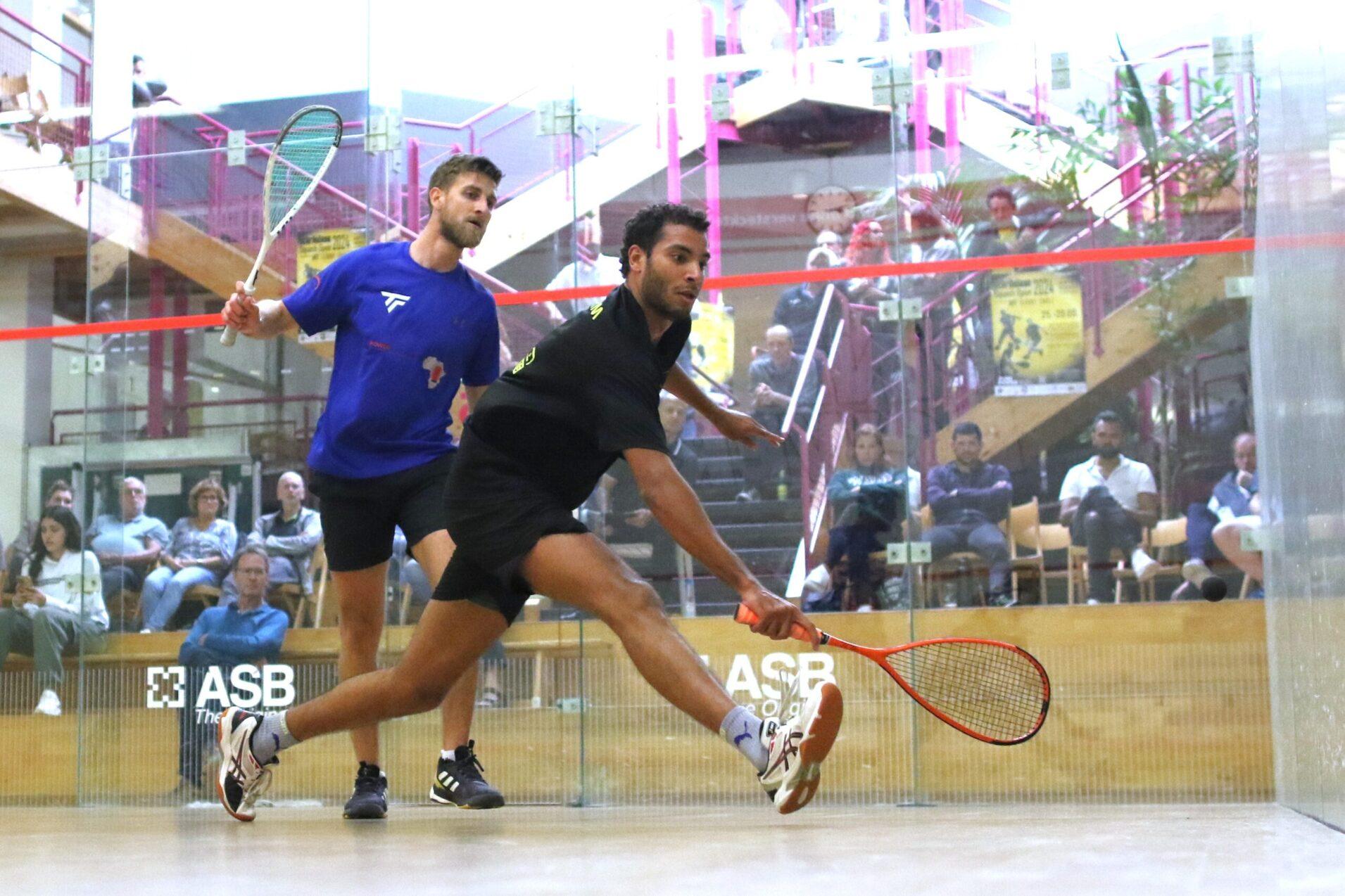 Ziad Ibrahim (re) und Dewald von Niekerk (li) im Herren-Finale - Bild: Christian Lortat