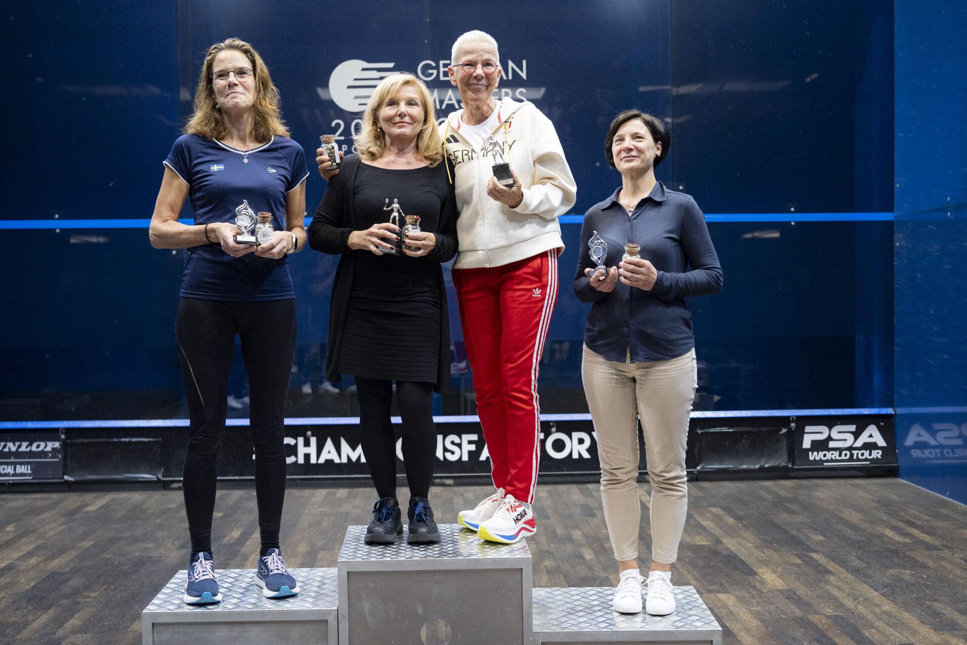 V.l.n.r.: Nicole Englund, Iris H&ouml;fling, St&ouml;rte Becker und Kati Jaworski - Bild: Henning Angerer