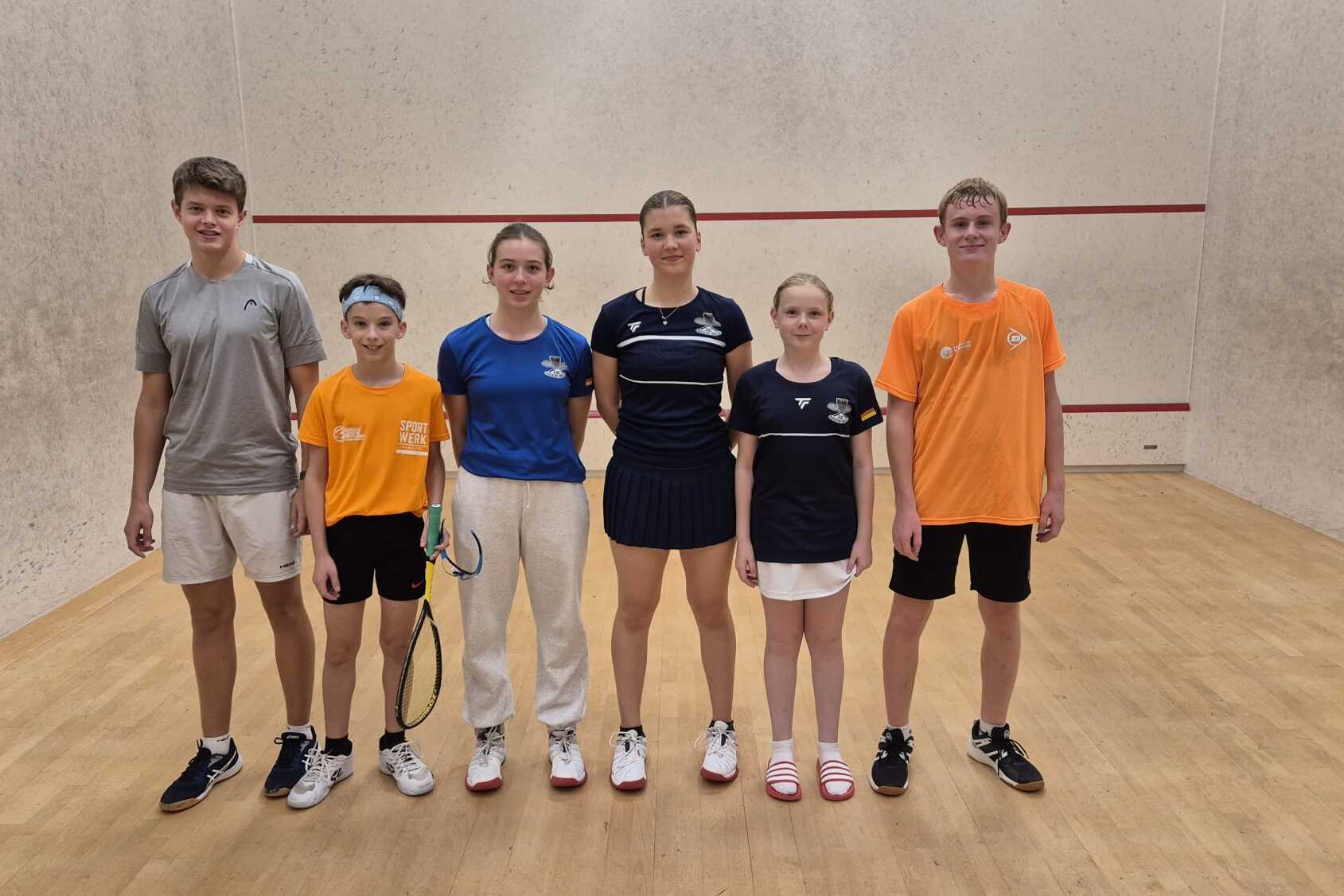 Die Deutschen Nachwuchstalente (ohne U19) in Herlev - Bild: Rainer Westphal