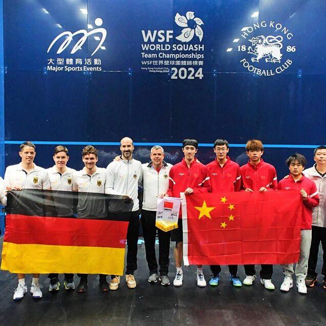 Auch die deutschen Herren siegten klar gegen China - Bild: DSQV
