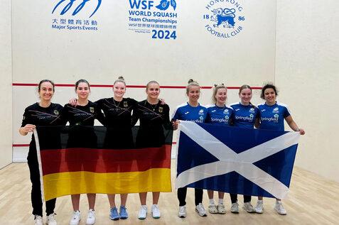 Deutschland unterliegt gegen Schottland mit 1:2 Spielen - Bild: DSQV