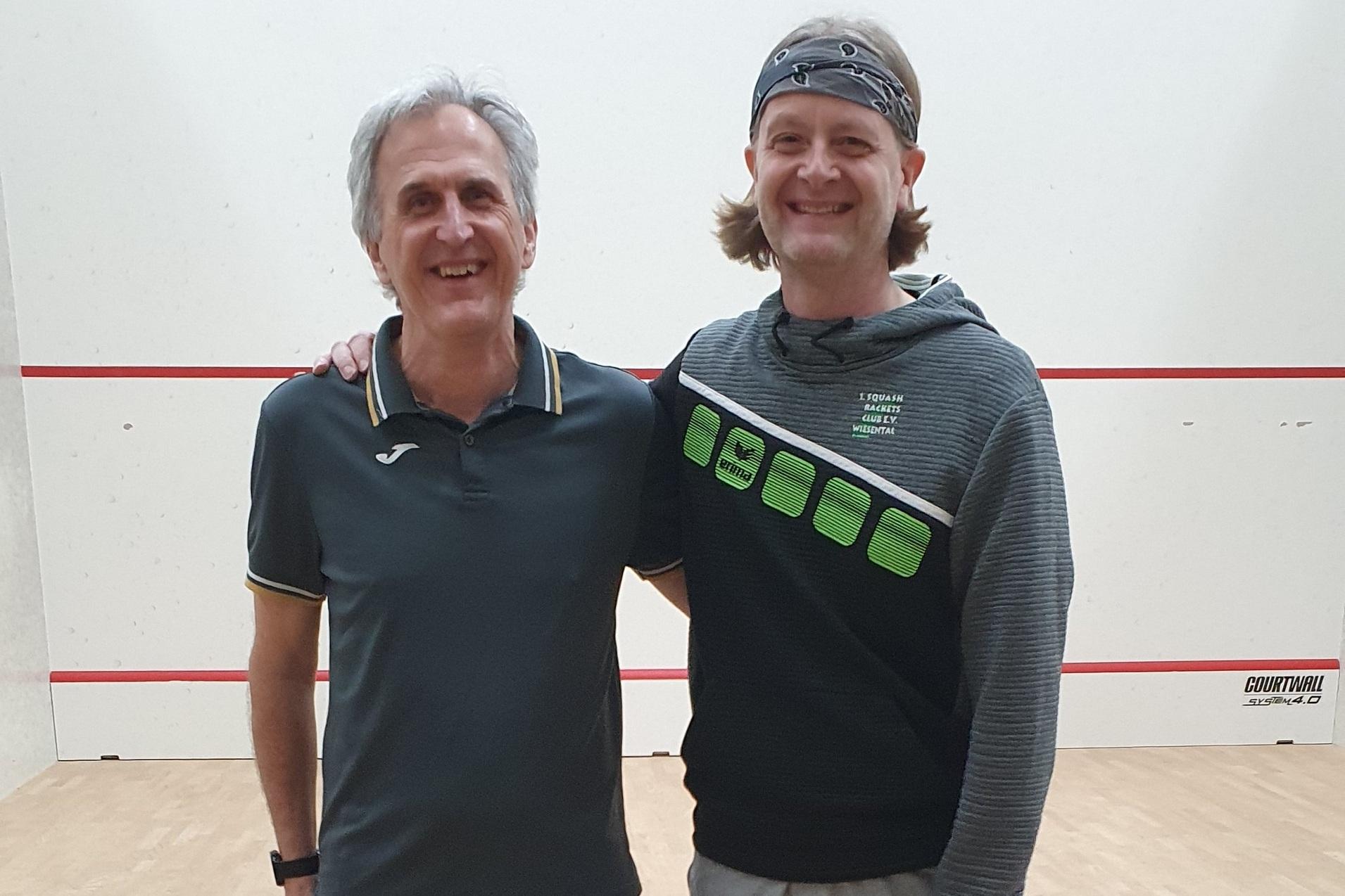 Die B-Feld-Finalisten John Marsden (li) und Thorsten Schmees - Bild: Udo Dackweiler