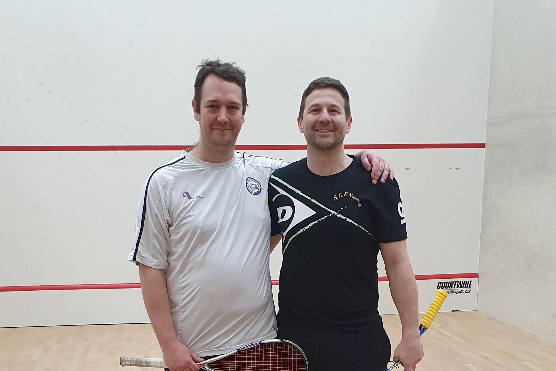 Anders Kroscky (li) und Christian Lentes - Bild: Udo Dackweiler