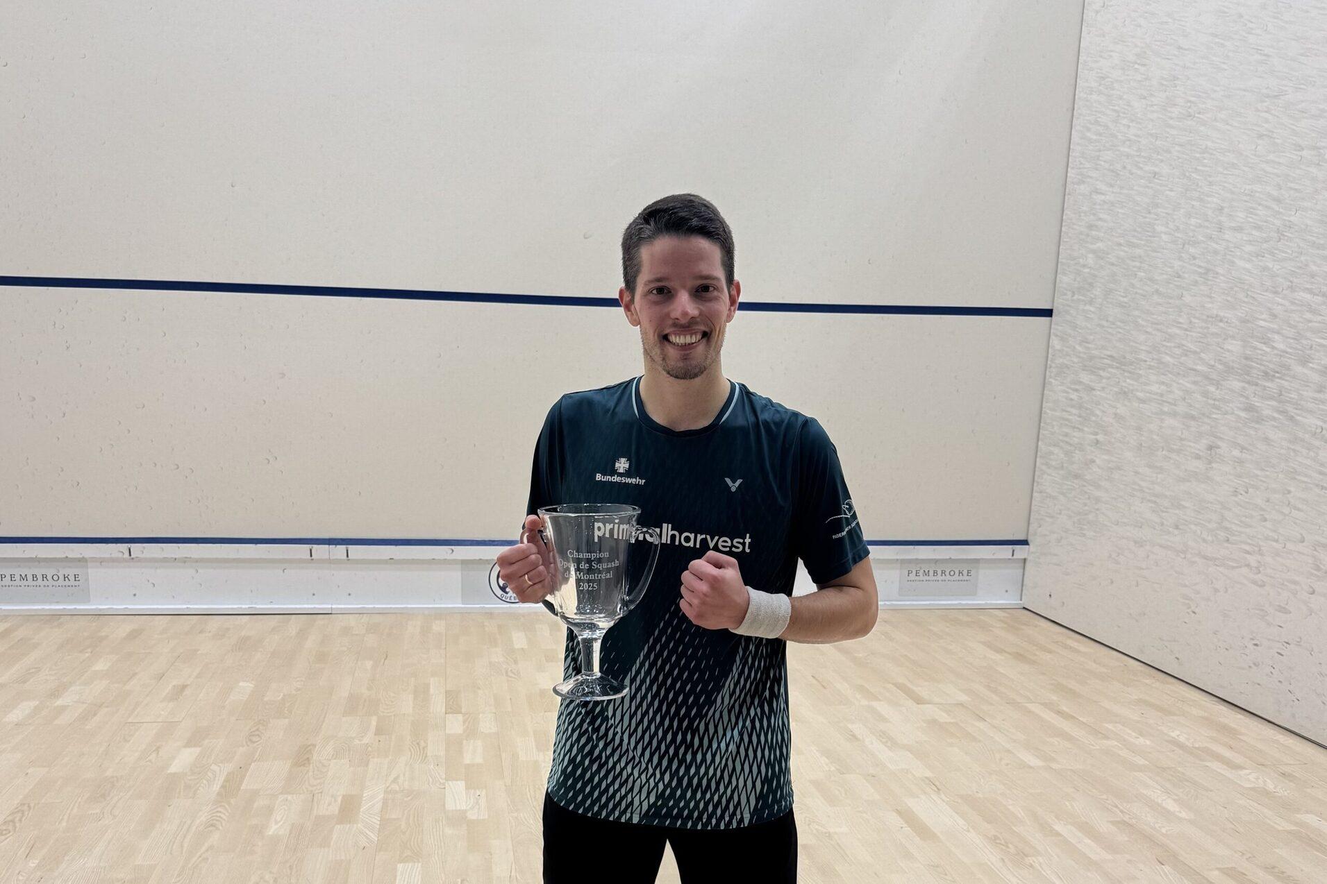 Raphael Kandra gewinnt die Pembroke Open de Montreal - Bild: DSQV