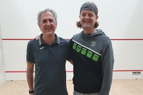 Die B-Feld-Finalisten John Marsden (li) und Thorsten Schmees - Bild: Udo Dackweiler
