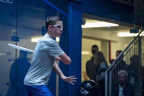 Oleksii Bielikov hat inzwischen das U15-Halbfinale der German Junior Open erreicht - Bild: Henning Angerer