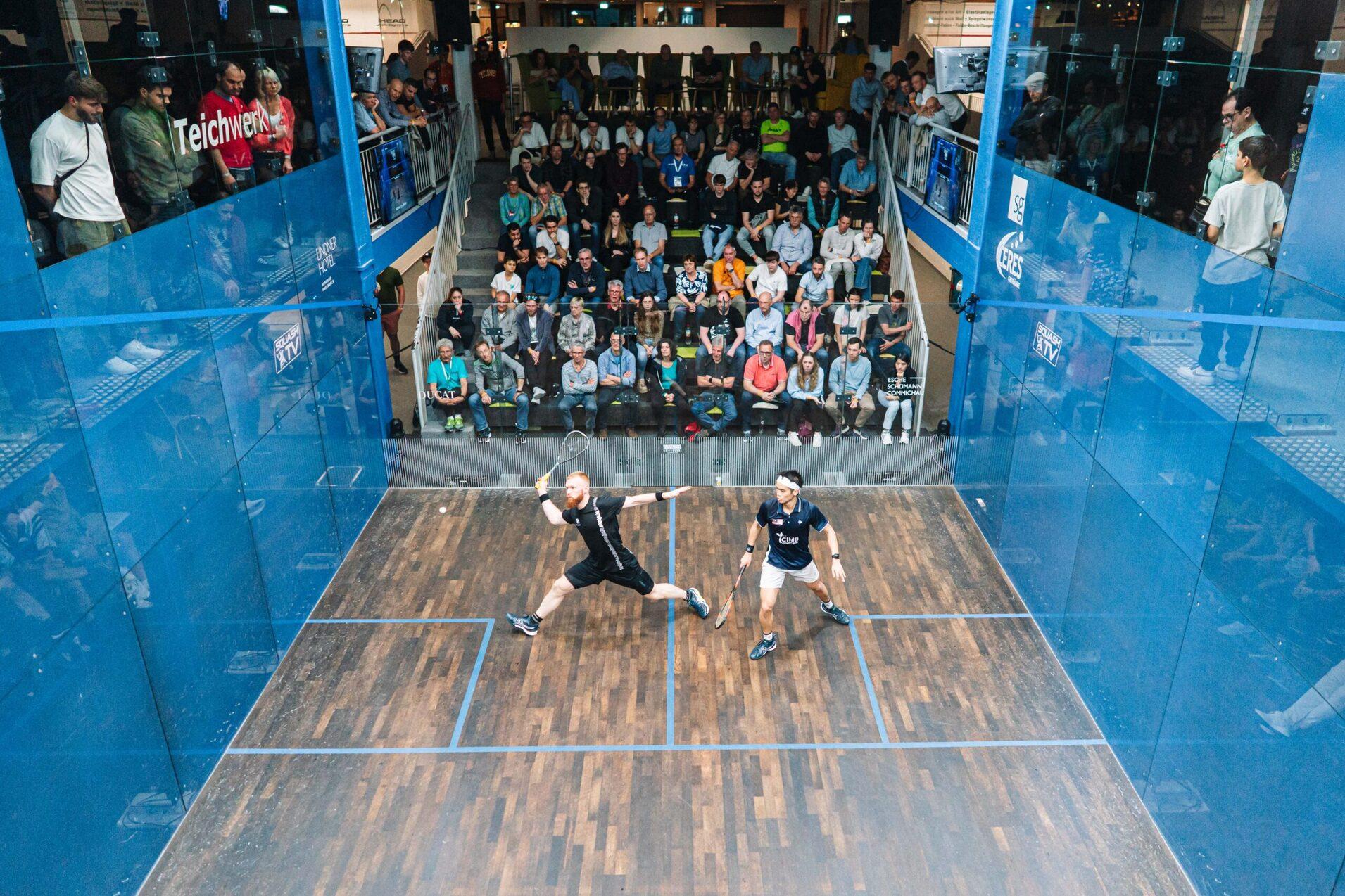 Das Sportwerk Hamburg wird auch für die diesjährigen German Open 2025 presented by Sportwerk wieder für eine starke Kulisse sorgen - Bild: PSA Squash Tour