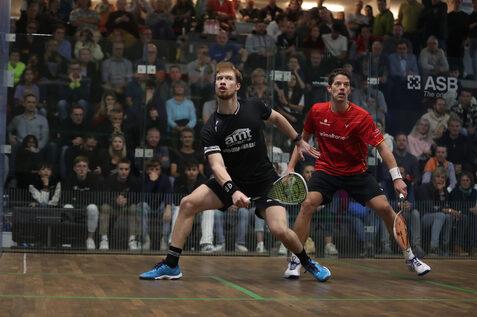 Raphael Kandra (re) beim Grasshopper 2023 im Duell mit Yannick Wilhelmi, was der Deutsche f&uuml;r sich entschied - Bild: Grasshopper Cup