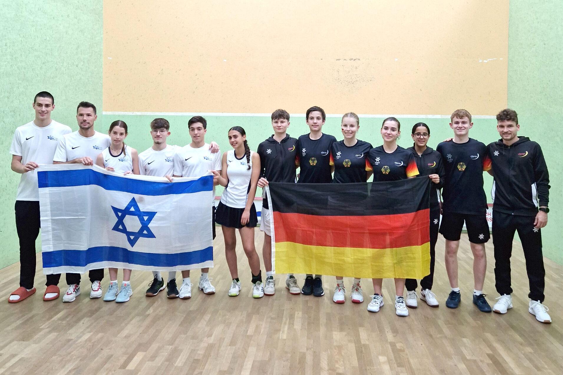 Deutschland und Israel trennen sich 2:2 in Matches - Bild: DSQV