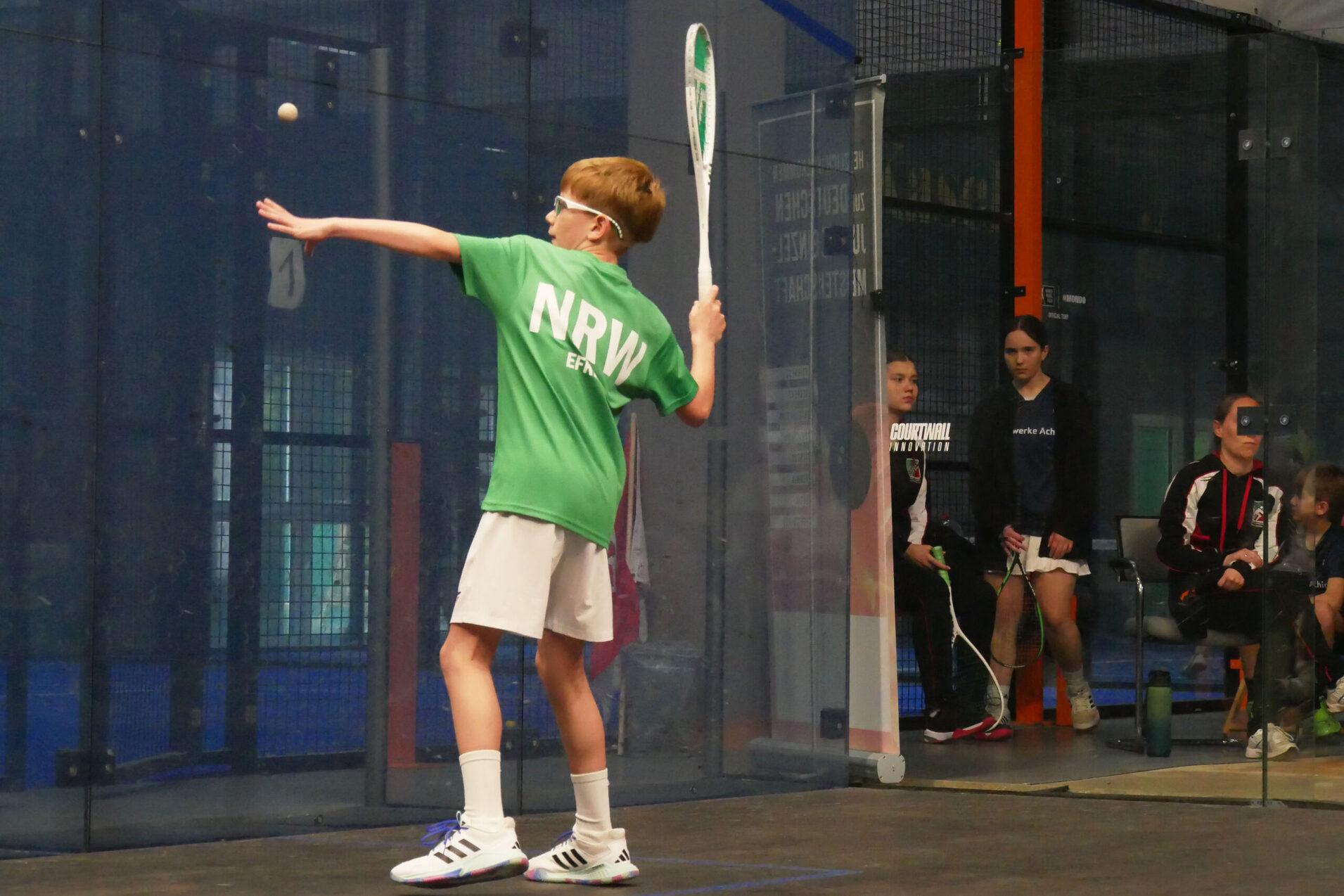 Mats Oliver Efken gewinnt bei den Jungen U13 - Bild: DSQV - Lennard Jessen