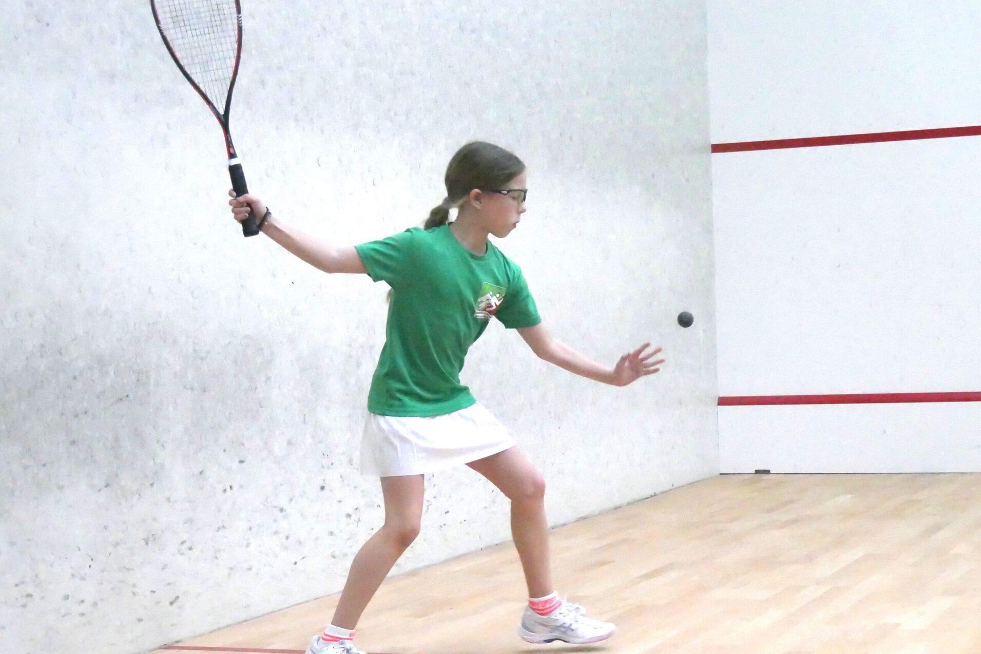 Jasmin Hartmann hat bei den Mädchen U11 die Nase vorne - Bild: DSQV - Lennard Jessen