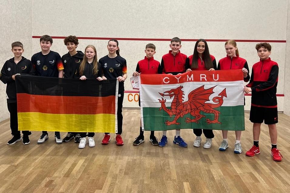 Das deutsche U15-Team revanchierte sich erfolgreich gegen Wales - Bild: DSQV