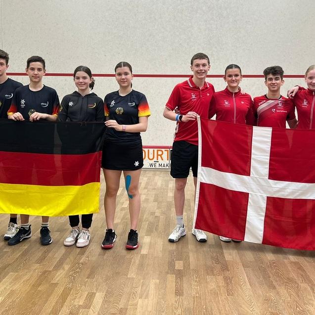 Das deutsche U17-Team belegte nach 0:2 Niederlage gegen Dänemark am Ende Rang zwölf - Bild: DSQV