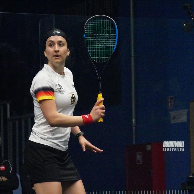 Aylin Günsav holte deutschen Ehrensatz gegen Belgien - Bild: DSQV - Lennard Jessen