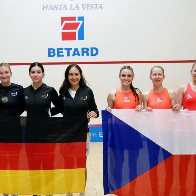 Deutschland besiegt Tschechien mit 2:1 Matches - Bild: DSQV - Lennard Jessen
