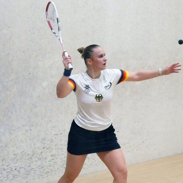 Nationalspielerin Katerina Tycova legte gegen Polen die Grundstein zum deutschen 2:0 Erfolg - Bild: DSQV - Lennard Jessen