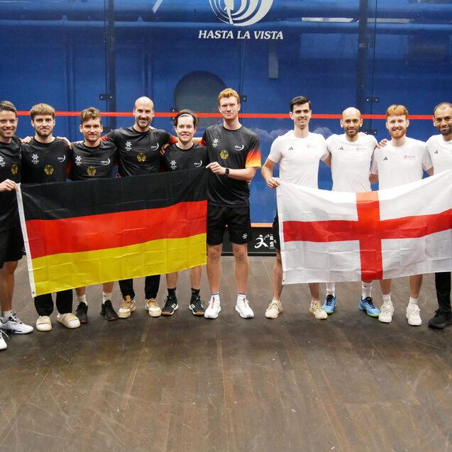 Deutschland unterliegt England im Halbfinale mit 1:2 Matches, nun weiter um Bronze - Bild: DSQV - Lennard Jessen